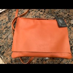 Genuine Italian leather cross body